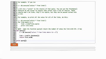 Databases in Python Solution - Web Development