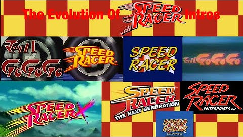The Evolution Of Speed Racer/マツハ GOGOGO Openings/Intro (1967-2013)