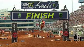 2023 SuperMotocross World Championship Finals 450 Highlights | Playoff #1 | zMAX Dragway