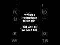 dbt tests: Relationship test and what it does #dbt