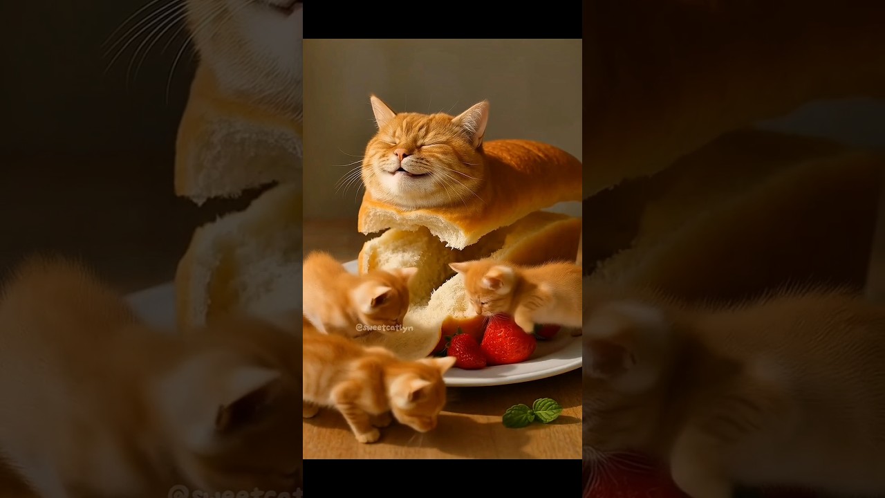 настоящий кошачий хлеб хаха 