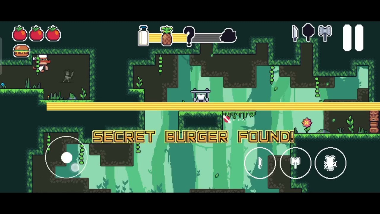 Chefy-Chef Level 10 Jungle - Secret Burger Location - No Damage Guide
