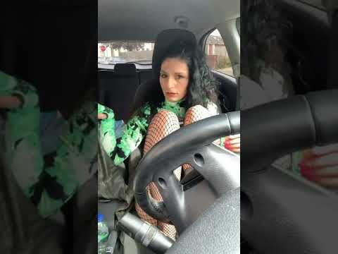 Pedal pumping in different boots/shoes fishnets 💚
