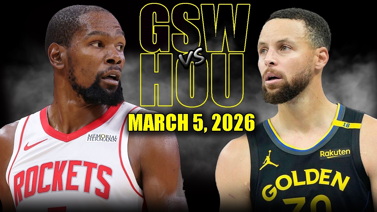 Golden State Warriors vs Houston Rockets Full Game Highlights – March 5, 2026 | NBA Season