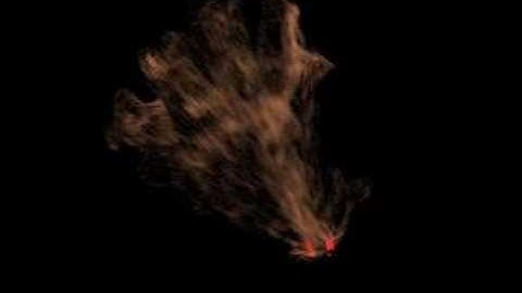 Particles transformation-  test 1