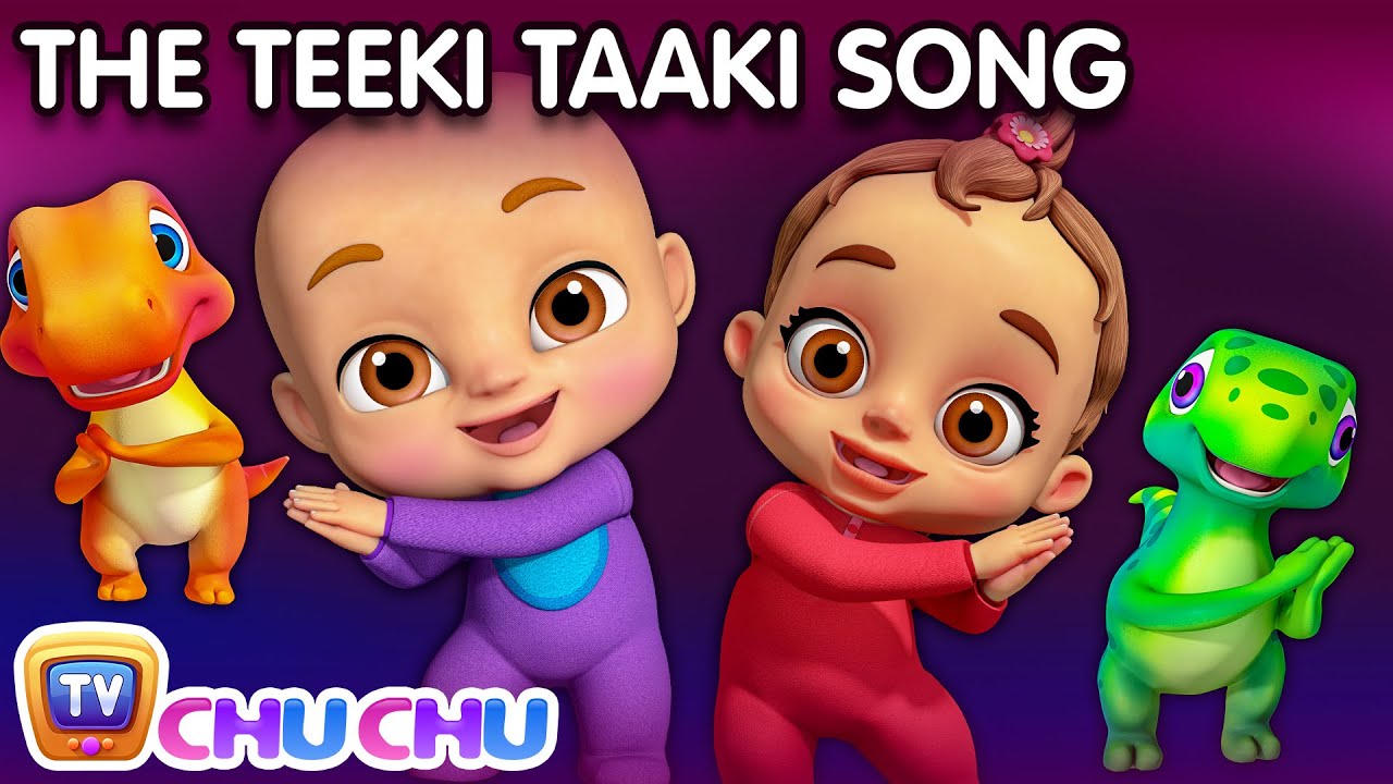 You put your right hand in   Teeki Taaki Action Song   Nursery Rhymes  Songs For Babies   ChuChu TV