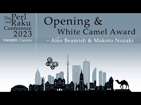 Opening & White Camel Award - Alex Beamish & Nakoto Nozaki - TPRC 2023