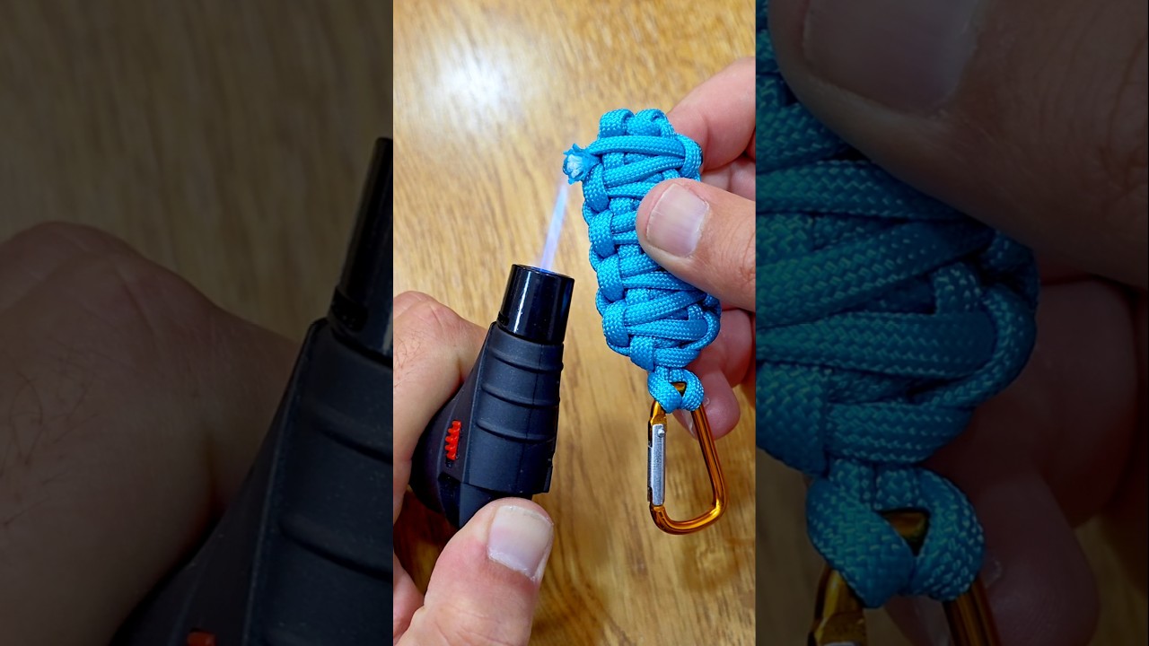 Portachiavi Granata Survival Paracord