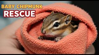 What to Feed a Baby Chipmunk (Step-by-Step Rescue Guide) #chipmunk #babychipmunk #animalsrescue