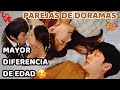 PAREJAS DE DORAMAS CON GRANDES DIFERENCIAS DE EDAD Y QUÍMICA ASOMBROSA 🥰