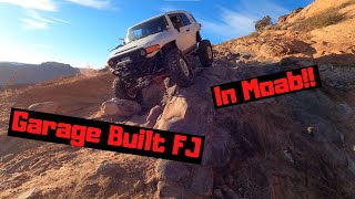 FJ Cruiser On 42's First Trail!! Hell's Revenge!!