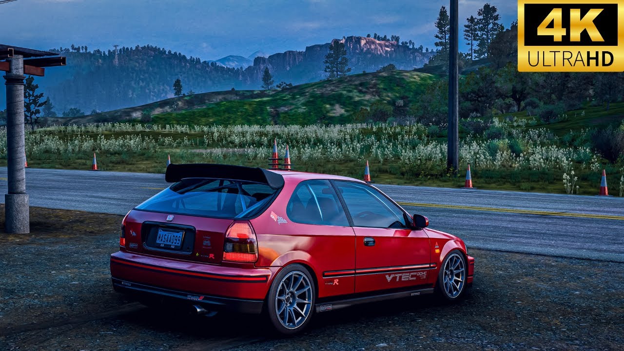 4K | 770HP 1997 HONDA CIVIC TYPE R DOMINATION IN FORZA HORIZON 5!