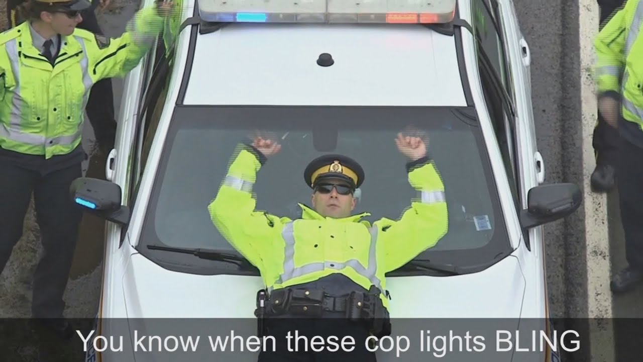 Cop light bling YouTube