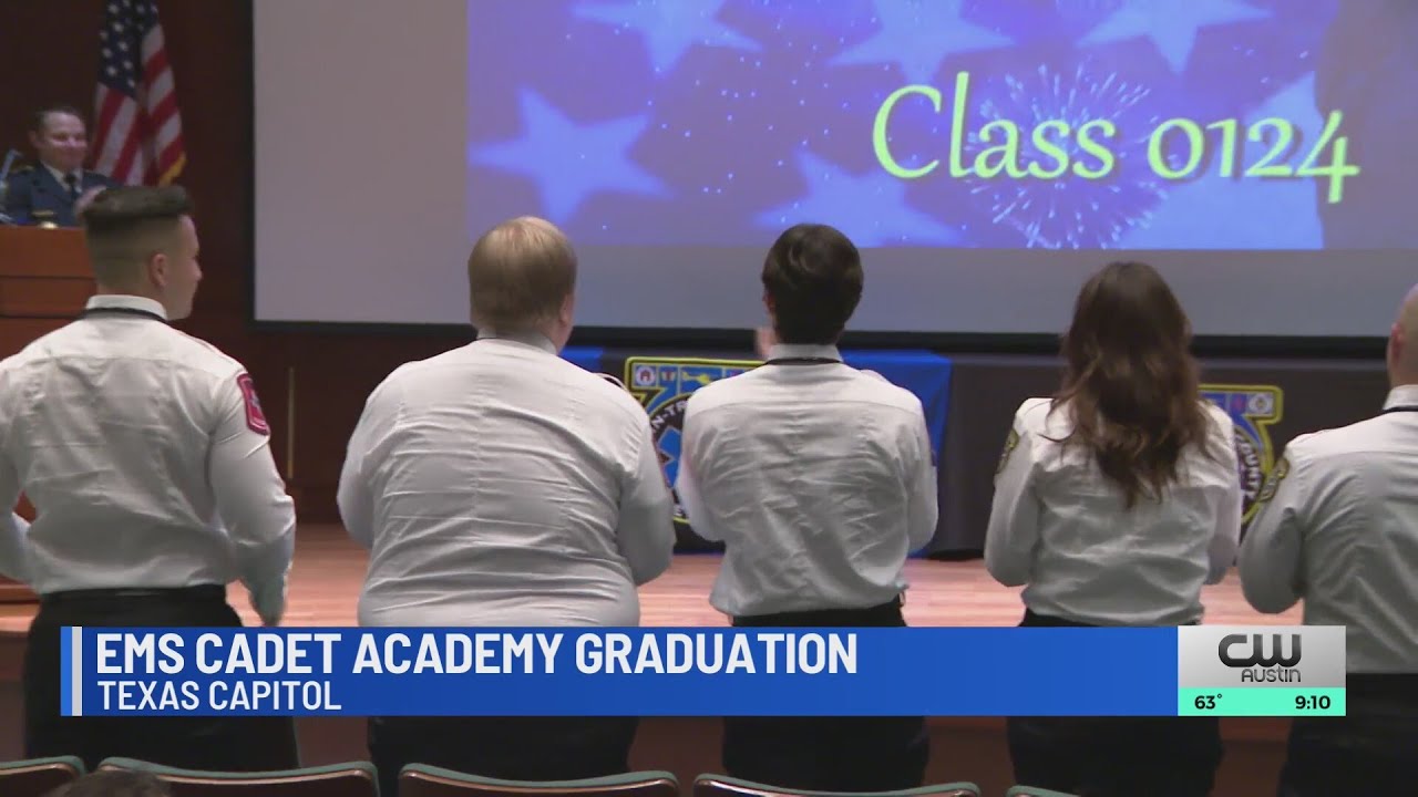 ATCEMS welcomes 13 new cadets in Texas Capitol graduation ceremony