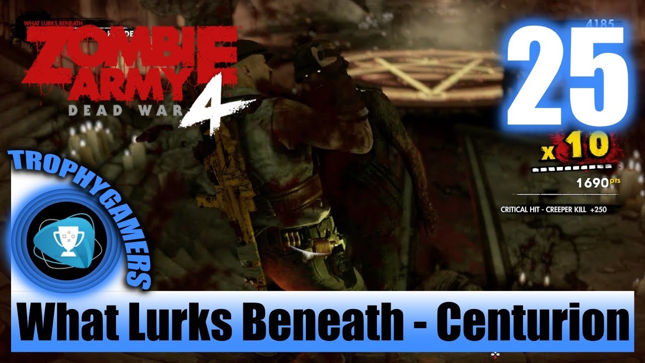 Zombie Army 4 Dead War - What Lurks Beneath - Centurion Challenge Mission All Roads Lead To Hell Ch2