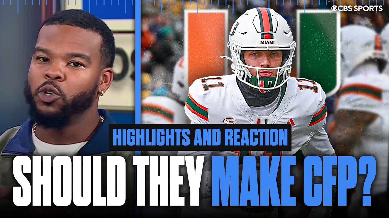 No. 12 Miami ROUTS No. 22 Pitt for 4th Ranked Win | Should Miami Make the CFP? | Highlights & Recap