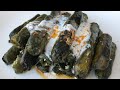 KAYMAKLI VE LORLU PAZI DOLMASI TARİFİ - PAZI SARMASI TARİFİ - PAZI DOLMASI NASIL YAPILIR - DOLMALAR