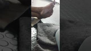 Candid Homeless Ebony Dirty feet