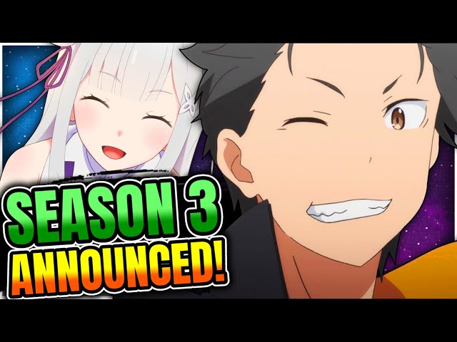 Re:Zero Season 3 Just Got CANCELLED 