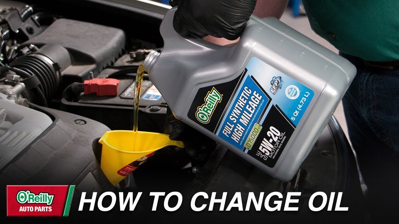 How To Change Motor Oil In Your Car Youtube
