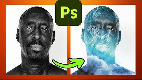EASILY create double exposure in Photoshop 2023!
