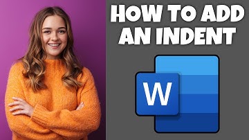 How To Add An Indent In Microsoft Word | Step By Step Guide - Microsoft Word Tutorial