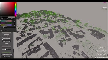 Godot 3d labeled pointcloud viewer demo