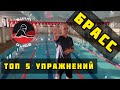 Как плавать БРАССОМ : 5  лучших упражнений