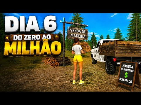 🔥🔥FROM ZERO TO A MILLION 🤑(DAY 6) HOW TO SELL WOOD/ LIVE RUSSIA #liverussia #gta #rp