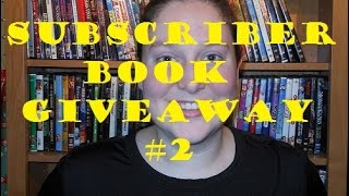 Subscriber Book Giveaway #2