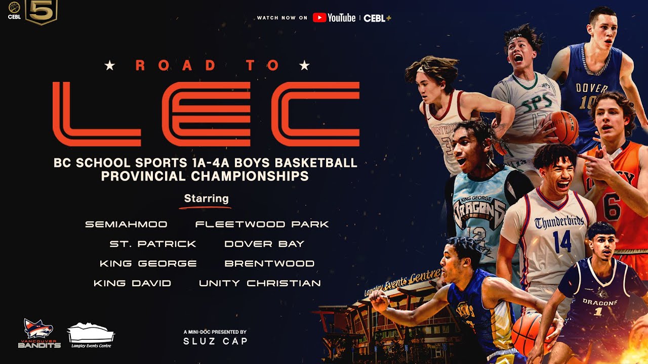 Road to LEC 2023 BC School Sports 1A4A Boys Basketball Provincial