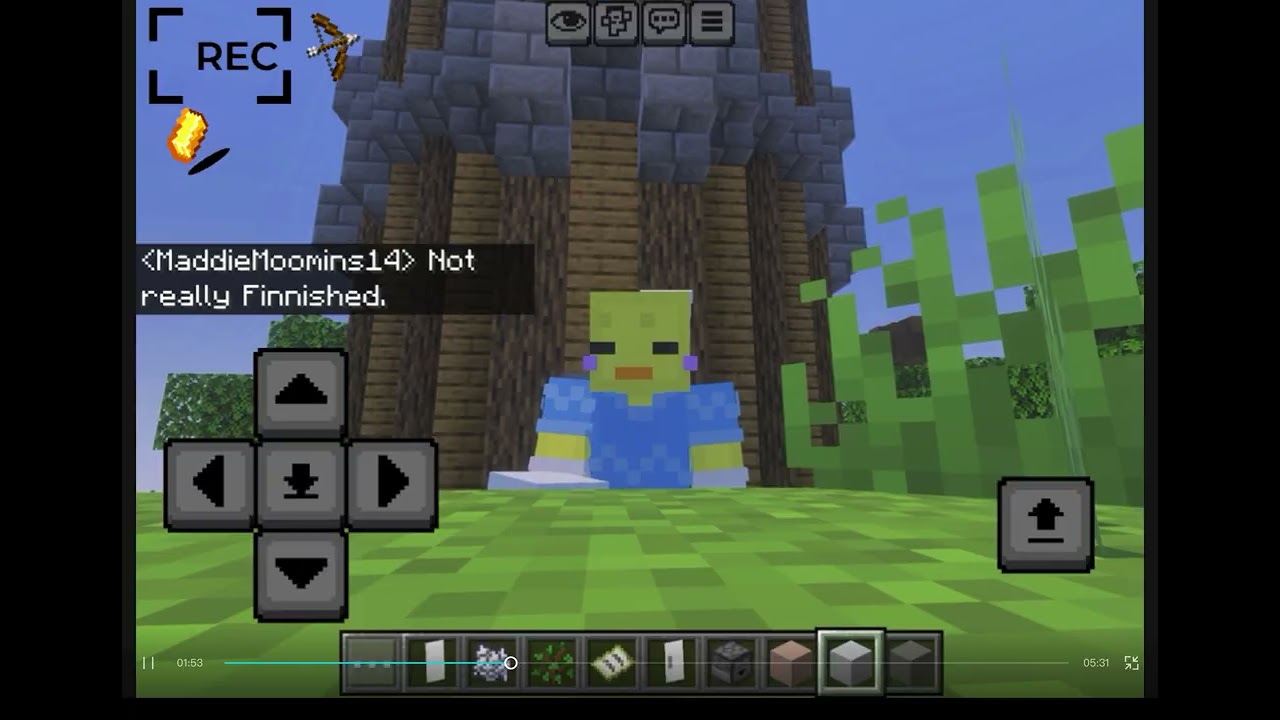 MINECRAFT VILLAGE TOUR! (Super cool!!)⭐️