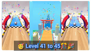 going ball level 41 - 45 gameplay #android #gameplay #goingballs