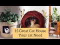 DIY CAT HOUSE || 15 Best outdoor Cat House Design