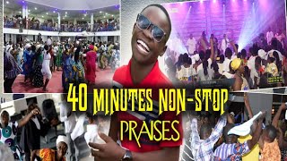 40 MINUTES NON-STOP PRAISES WITH OSEI BLESSING