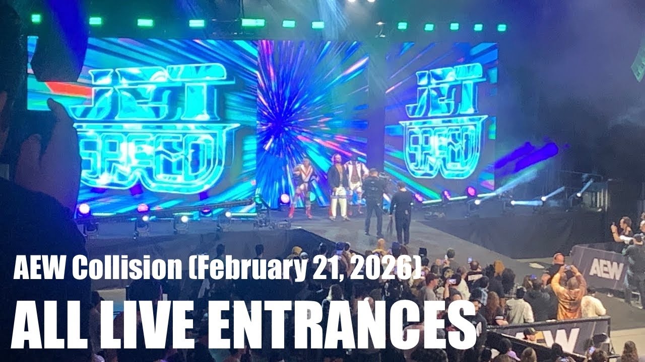 Every Live Entrance on AEW Collision (February 21, 2026)