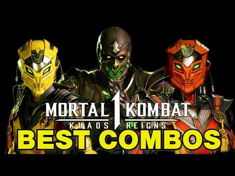 NOOB SEKTOR and CYRAX BEST COMBOS guide MORTAL KOMBAT 1