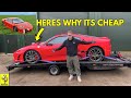 I Bought a Wrecked Ferrari 430 Scuderia Sight Unseen with UNKNOWN Damage