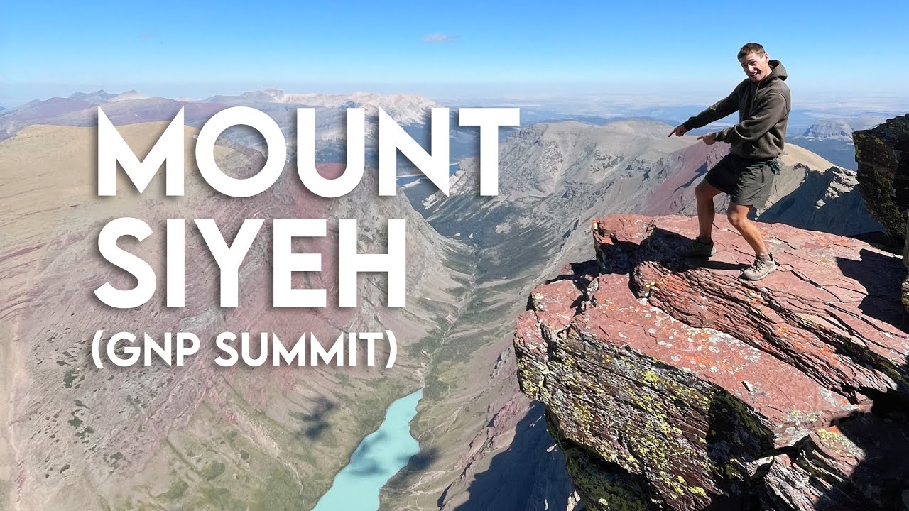 VLOG Glacier Park — Как подняться на гору Сие