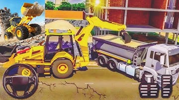 Demolition & Construction Inc 🚒- Gameplay Walkthrough Part 1 - Demolish and Build Houses 🔥(Android) 