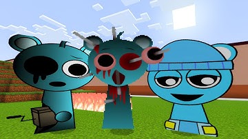 All Sky Phases Incredibox Sprunki (Horror Version) ADDON in Minecraft PE