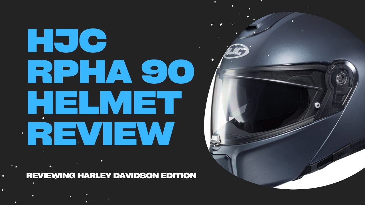 HJC RPHA 90 Helmet Review - Harley 