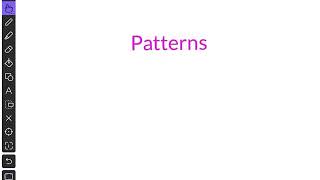 JC 1st year patterns