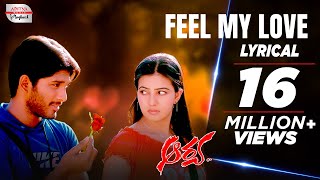 #FeelMyLove Song | Arya Songs Telugu | AlluArjun Hits | Telugu Love Songs | Aditya Music Telugu chords