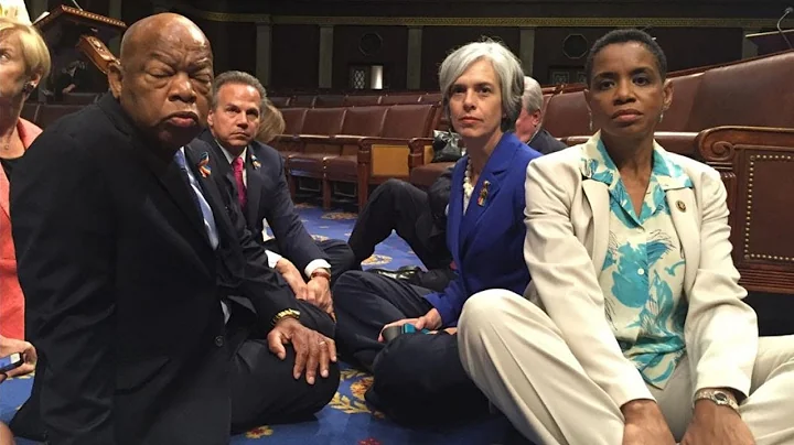 Democrats Stage Sit-In Protest In Congress
