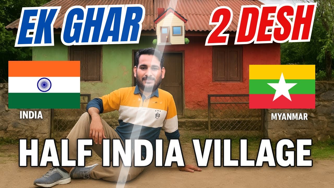 1 House in 2 Countries! Unbelievable 😱” Longwa Village, Nagaland EP3 
