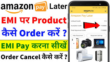 Amazon Pay Later Se EMI Par Shopping Kaise Kare | How to Buy Phone On EMI With Amazon Pay Later 2025