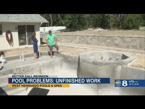 It's a mosquito pit": Hernando pool customer has been waiting two years