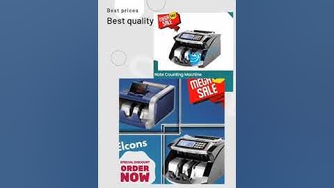 ALL KINDS OF NOTE COUNTING MACHINE AVAILABLE