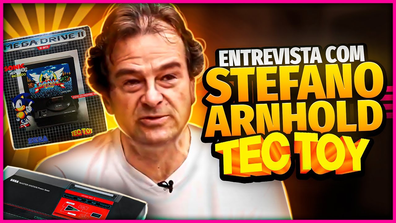 Entrevista com STEFANO ARNHOLD: o homem que revolucionou os videogames no Brasil através da Tectoy